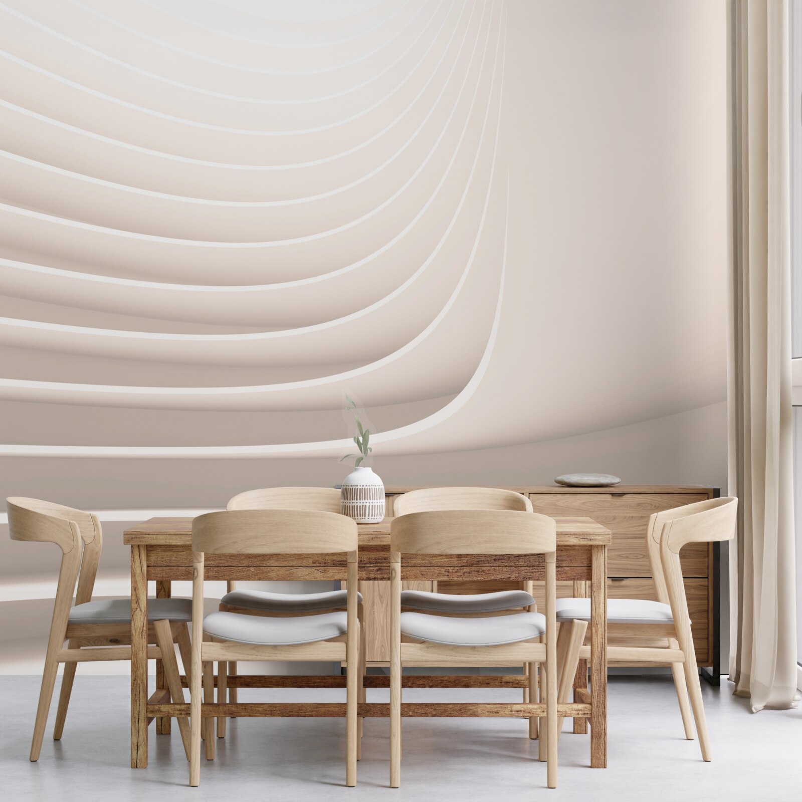 Papier peint des pas métaphoriques vers l'infini