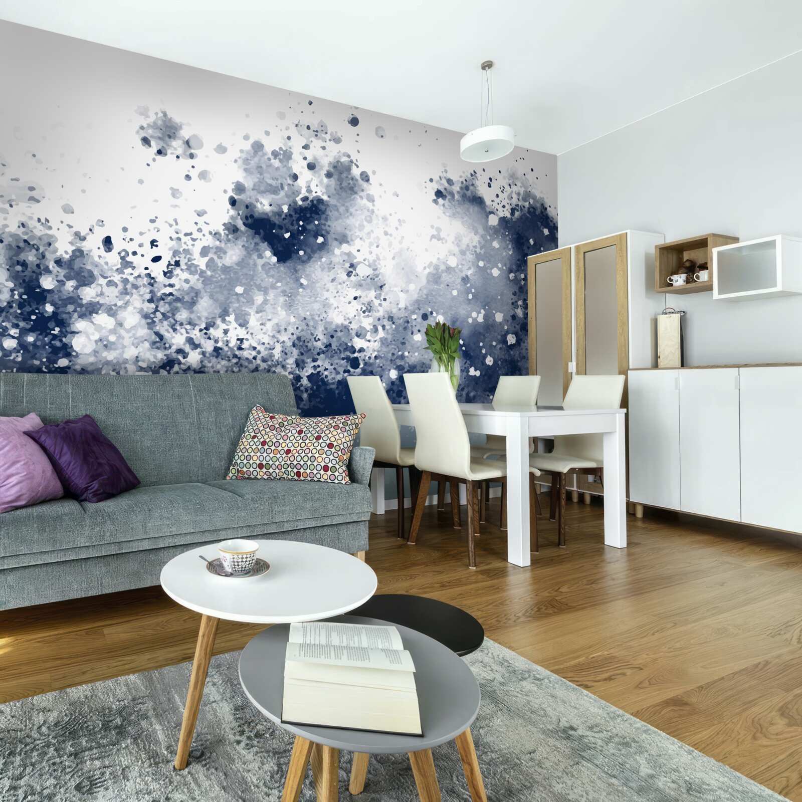 Papier peint l'océan dans la tempête