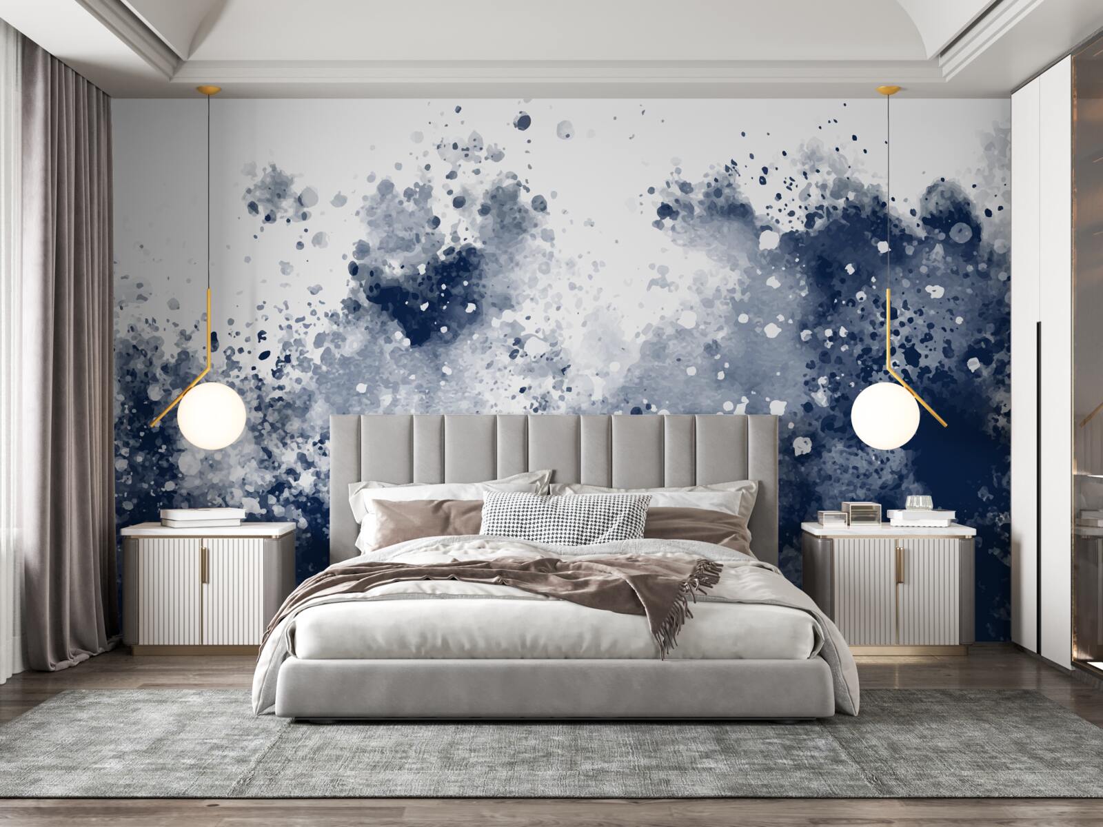 Papier peint l'océan dans la tempête