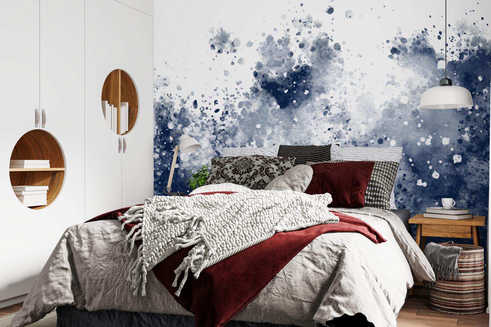 Papier peint l'océan dans la tempête