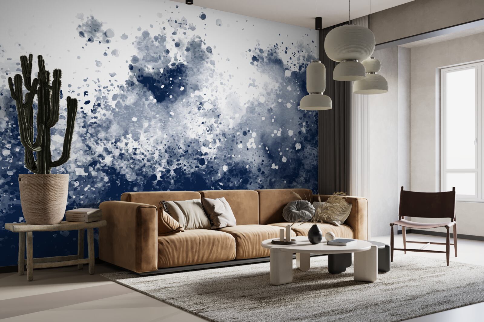 Papier peint l'océan dans la tempête