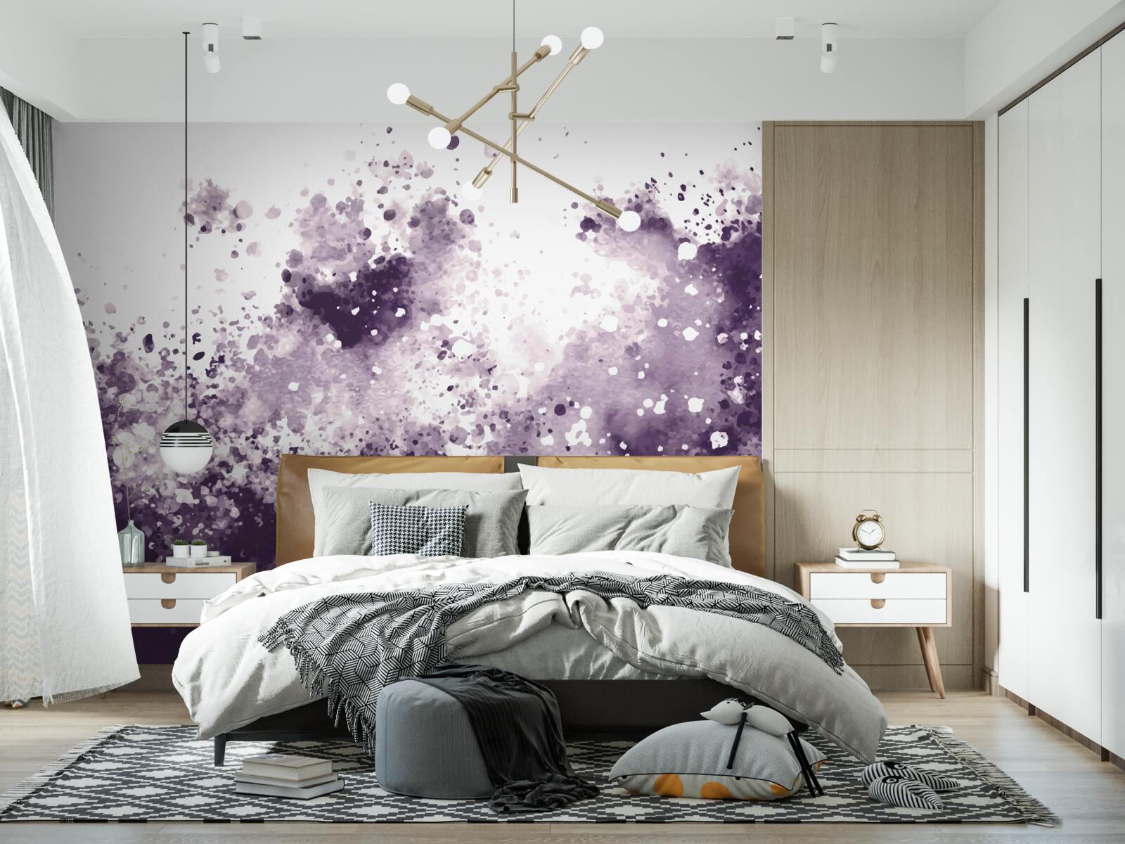 Papier peint plan d'eau en colère