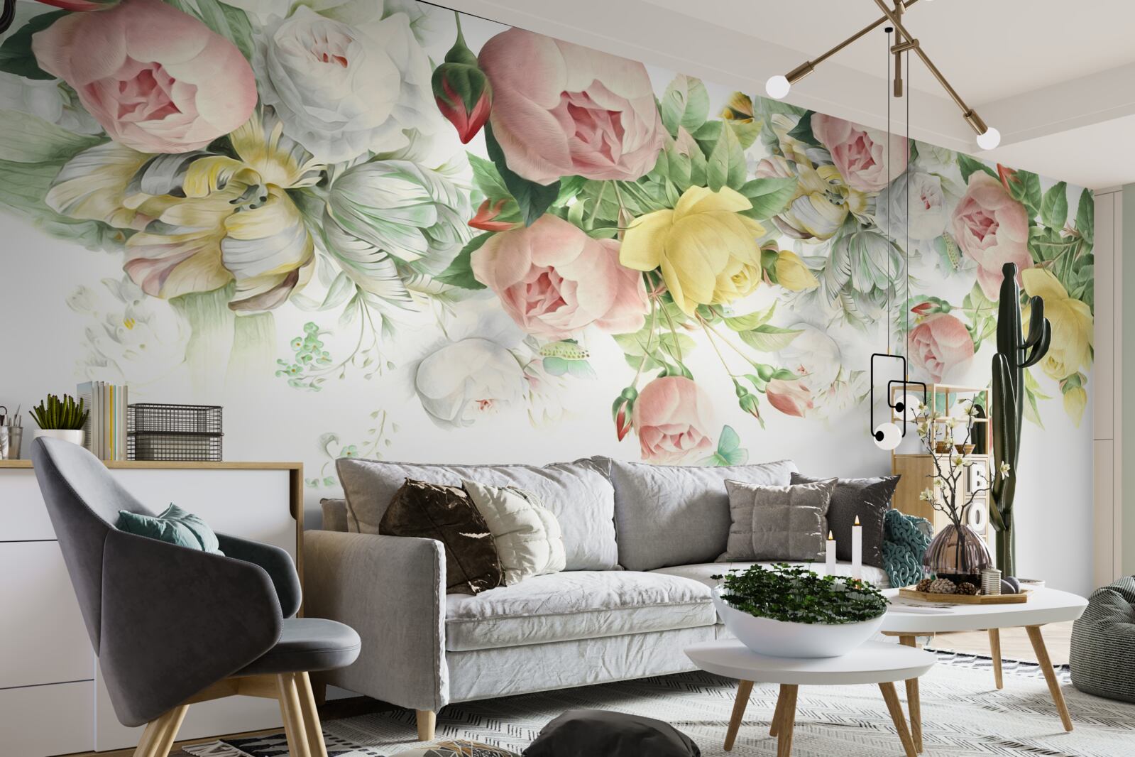 Papier peint syndrome de la flore d'automne