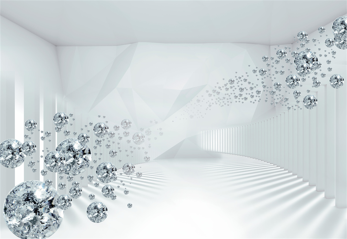 Papier peint surface irrégulière et boules dans le résumé