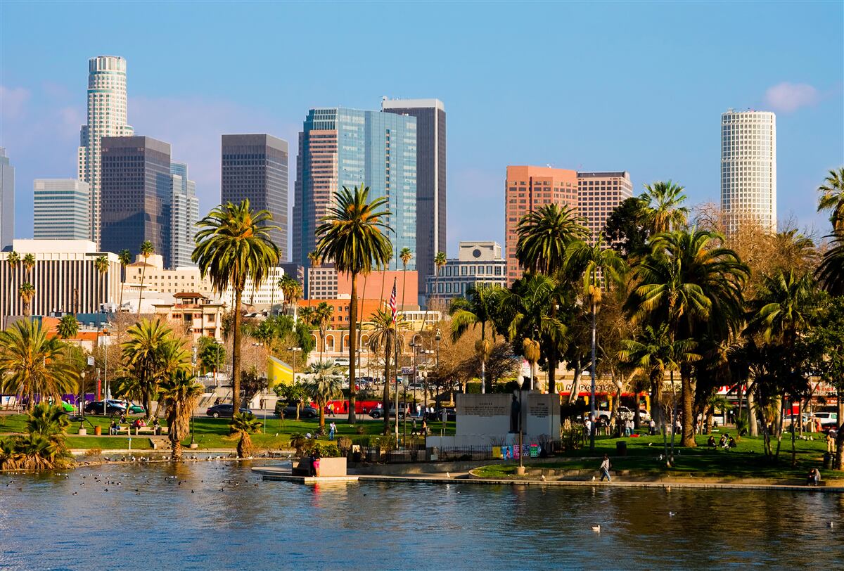 Papier peint les plaisirs de l'été à los angeles