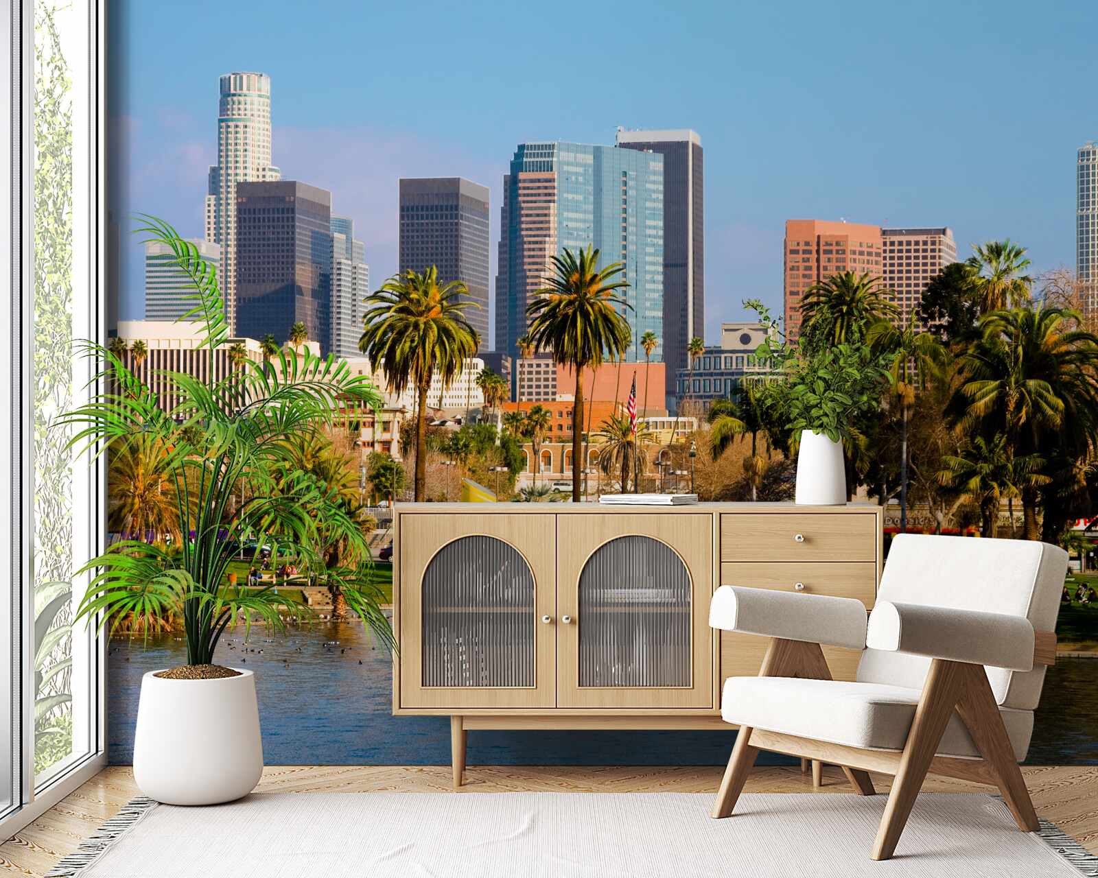 Papier peint les plaisirs de l'été à los angeles