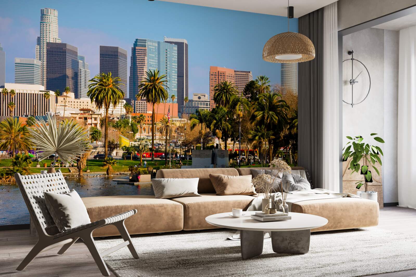 Papier peint les plaisirs de l'été à los angeles