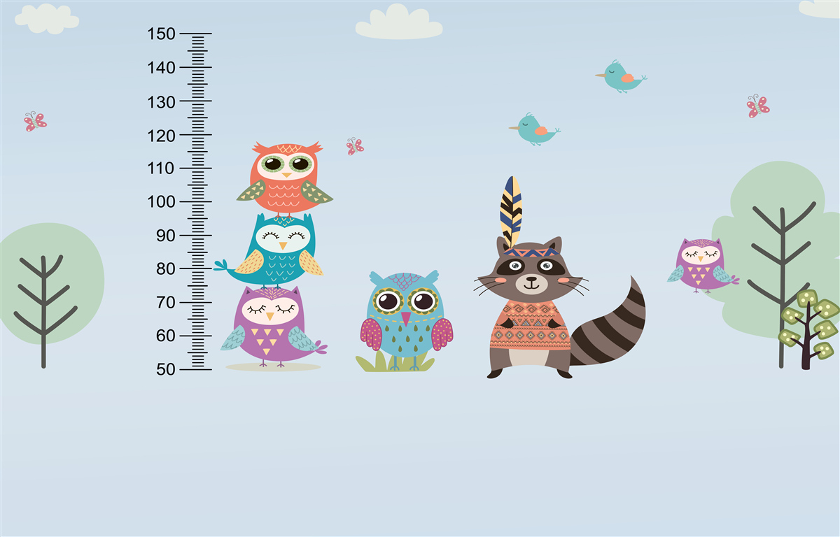 Papier peint les animaux déterminent leur croissance