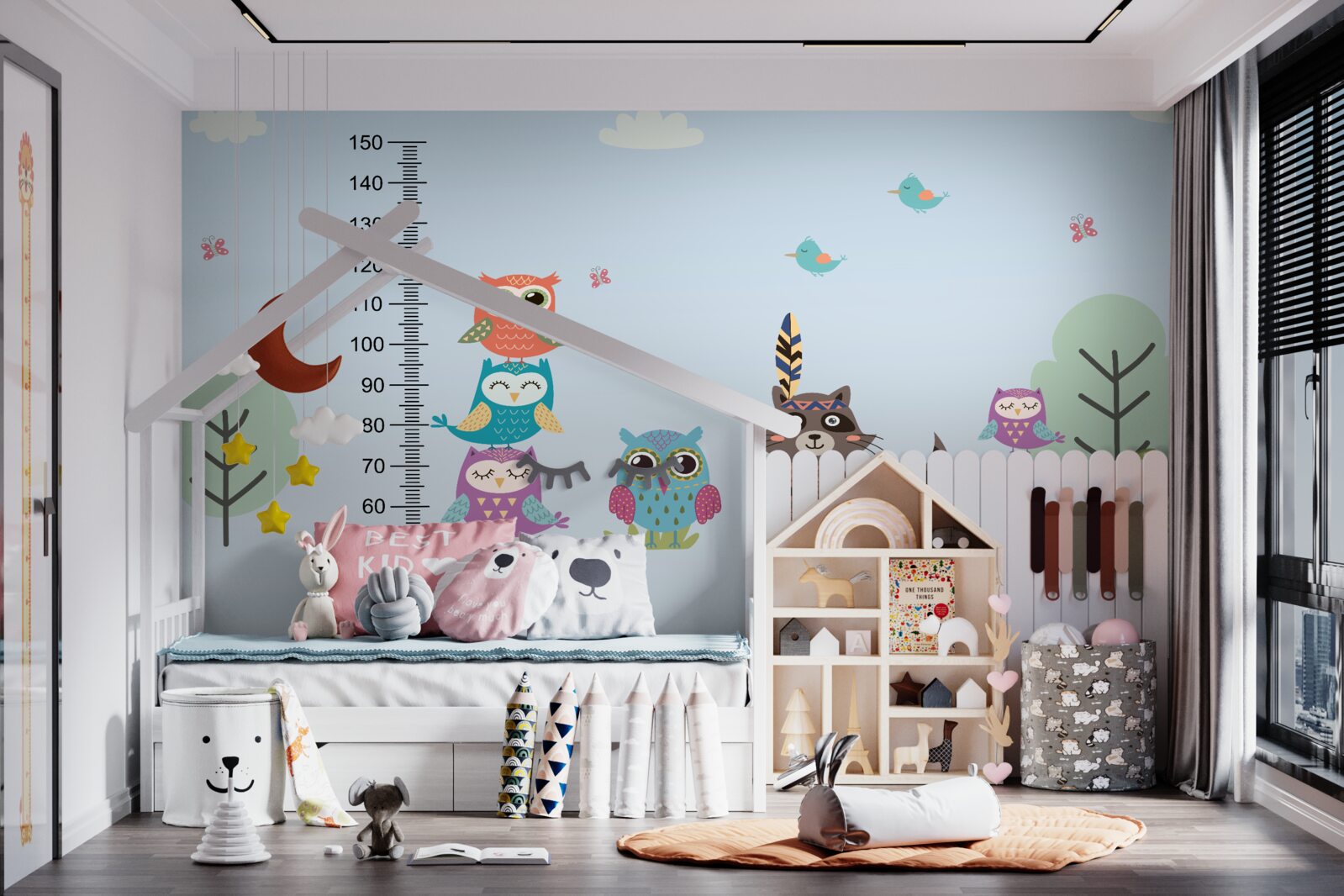 Papier peint les animaux déterminent leur croissance