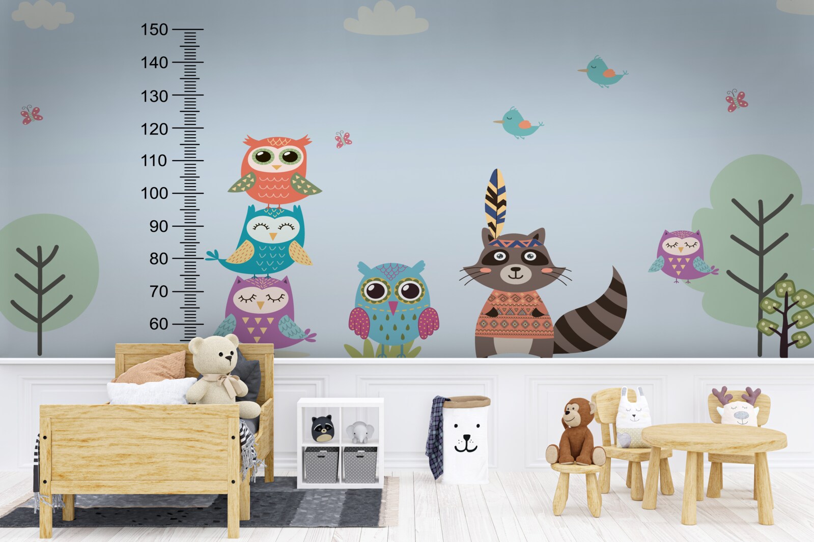 Papier peint les animaux déterminent leur croissance