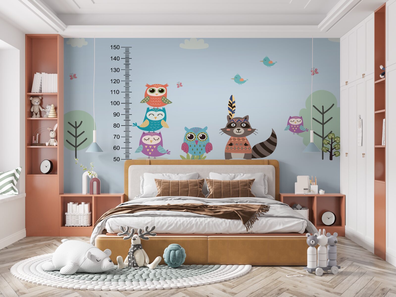 Papier peint les animaux déterminent leur croissance