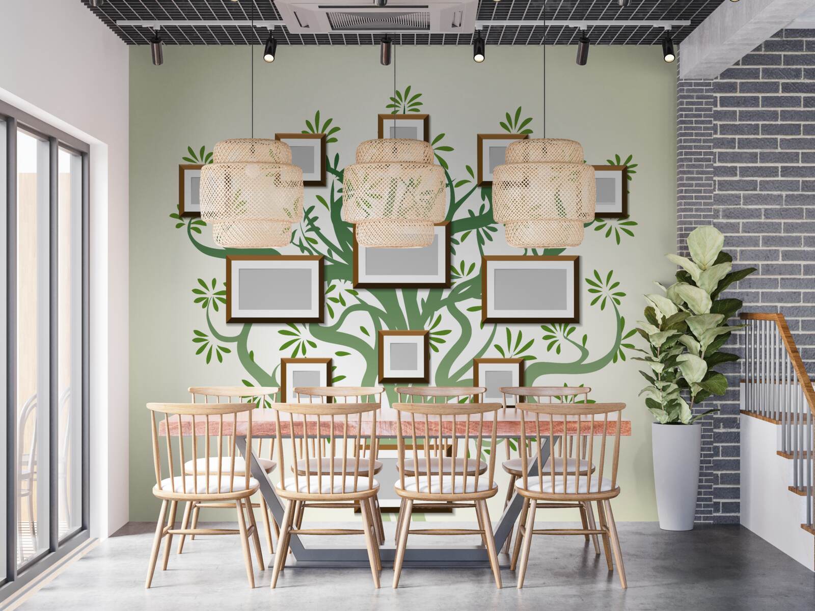 Papier peint arbre ancestral