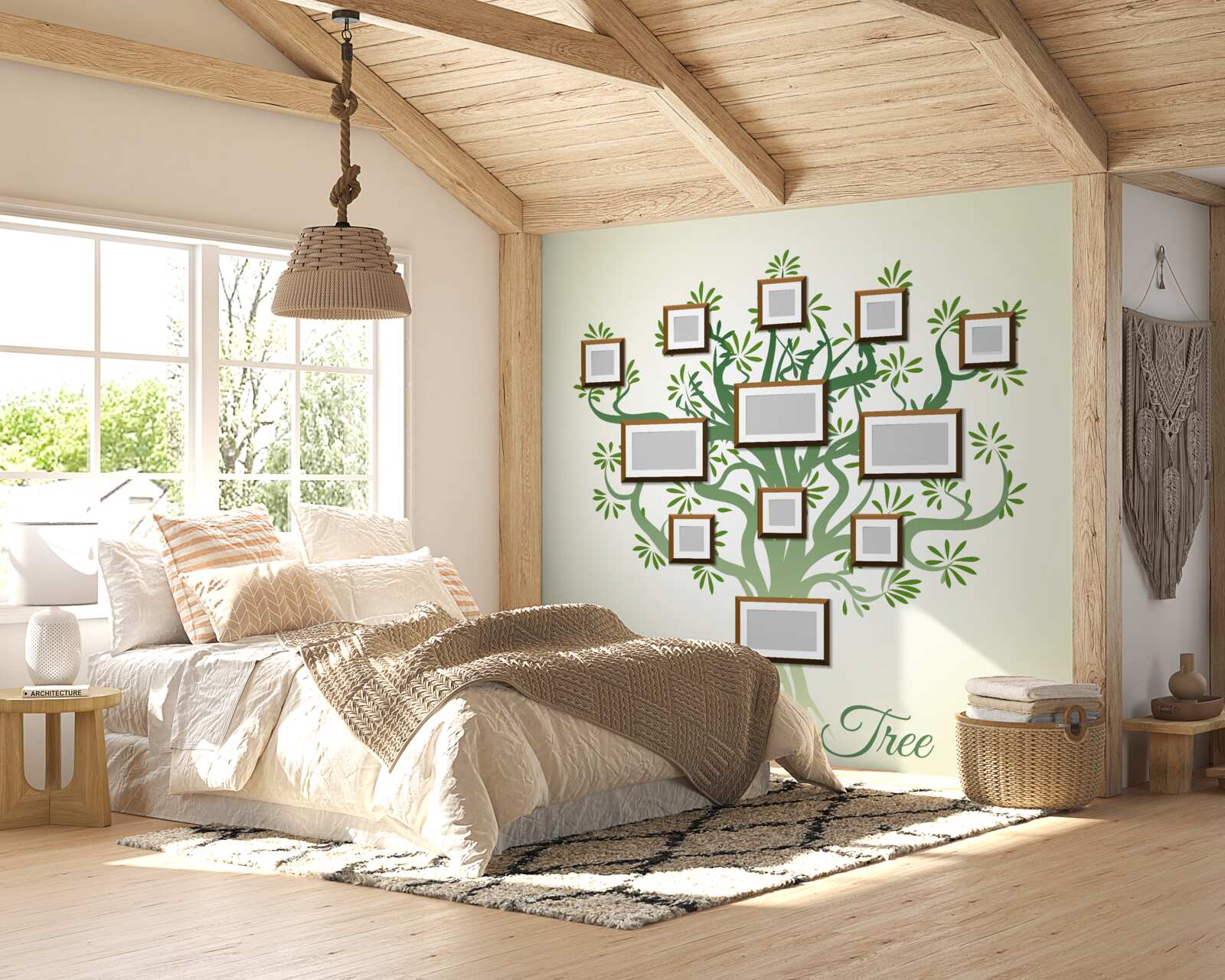 Papier peint arbre ancestral