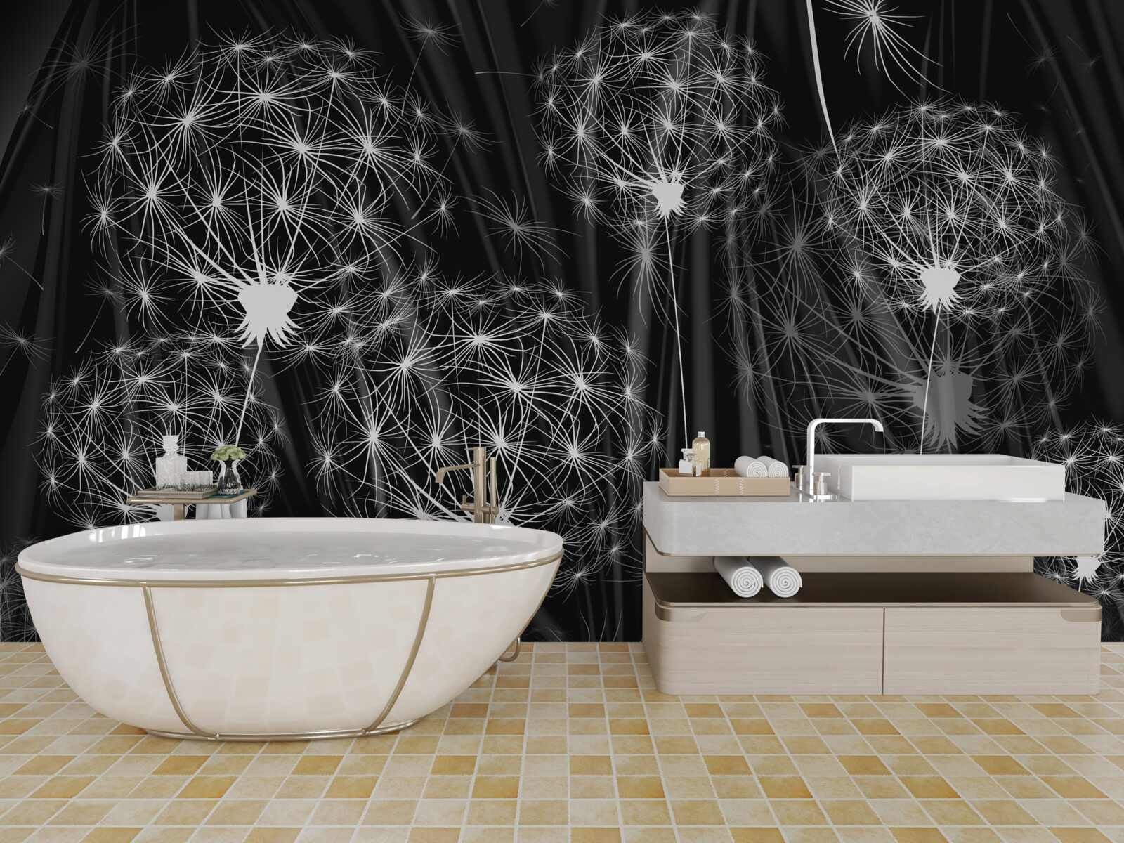 Papier peint œufs d'un blanc éclatant