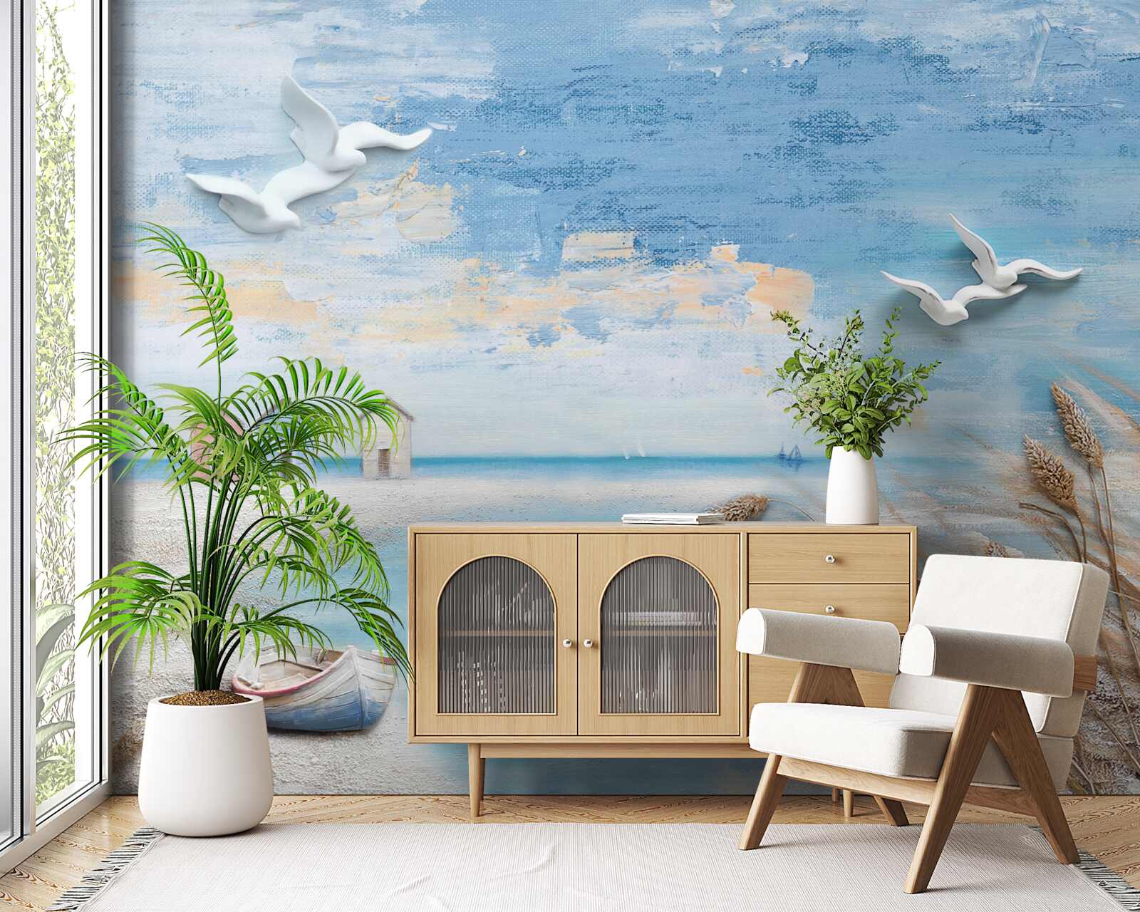 Papier peint la côte à l'automne