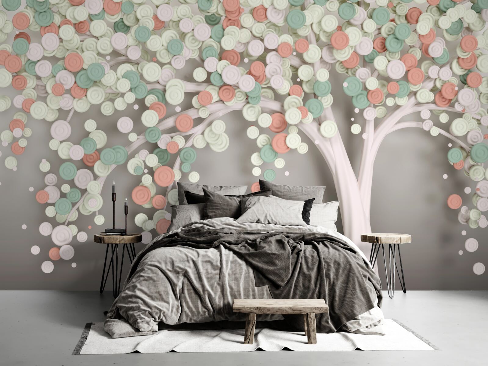 Papier peint feuilles d'un arbre en automne