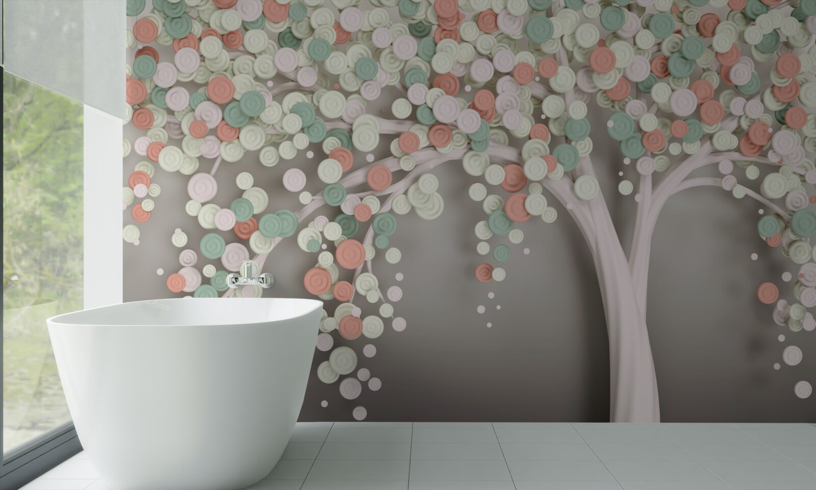 Papier peint feuilles d'un arbre en automne