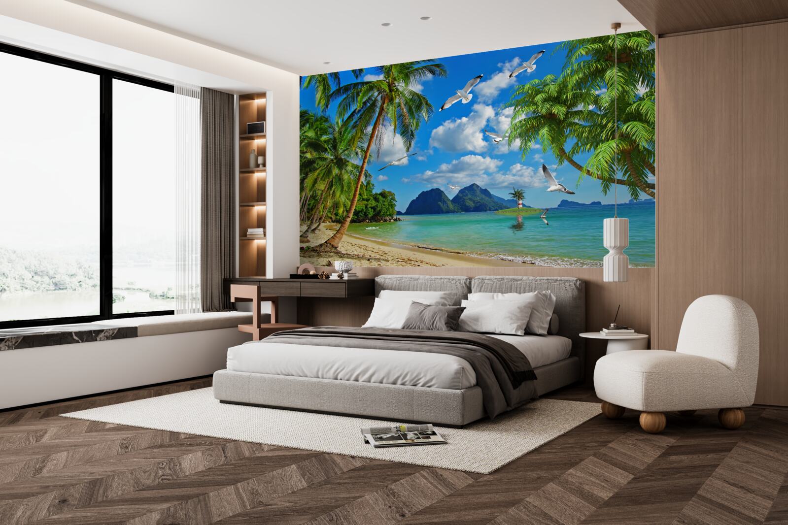 Papier peint Le paradis sous les tropiques