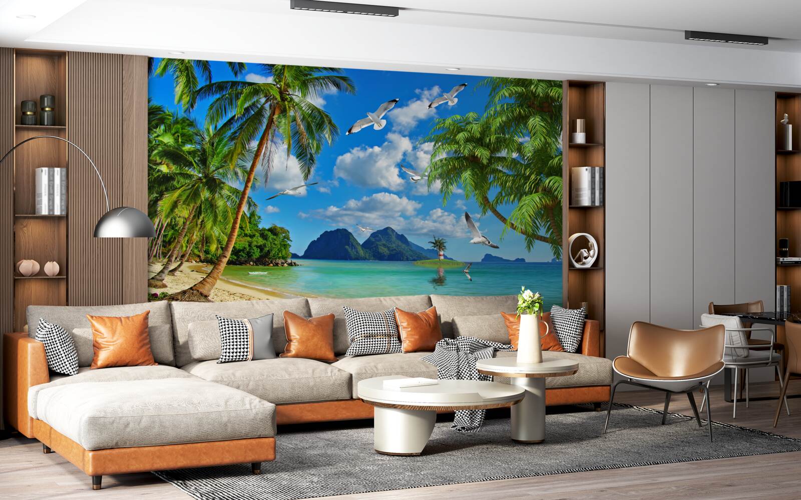 Papier peint Le paradis sous les tropiques