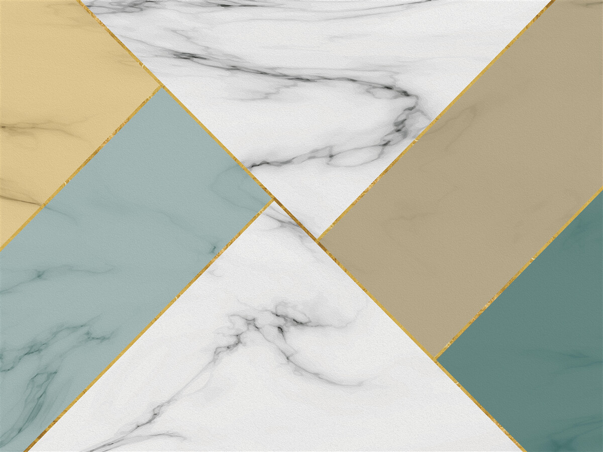 Papier peint pierre marbrière multicolore