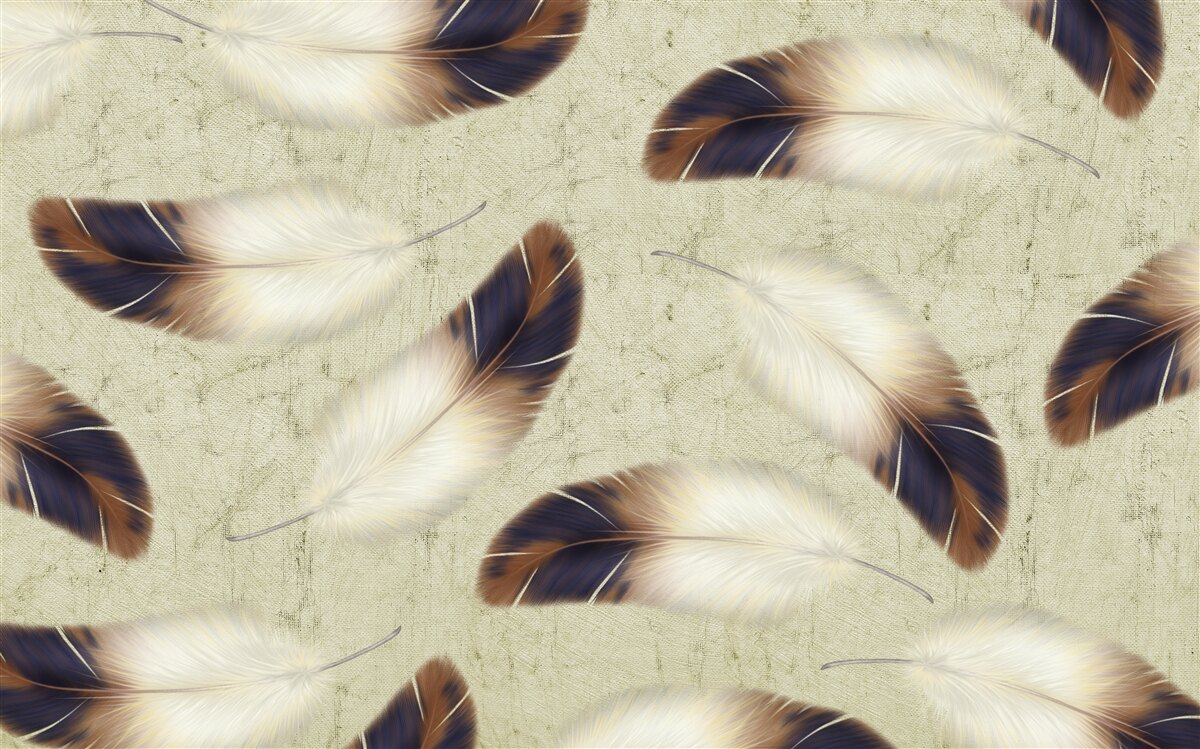 Papier peint magnifique arrière-plan de plumes