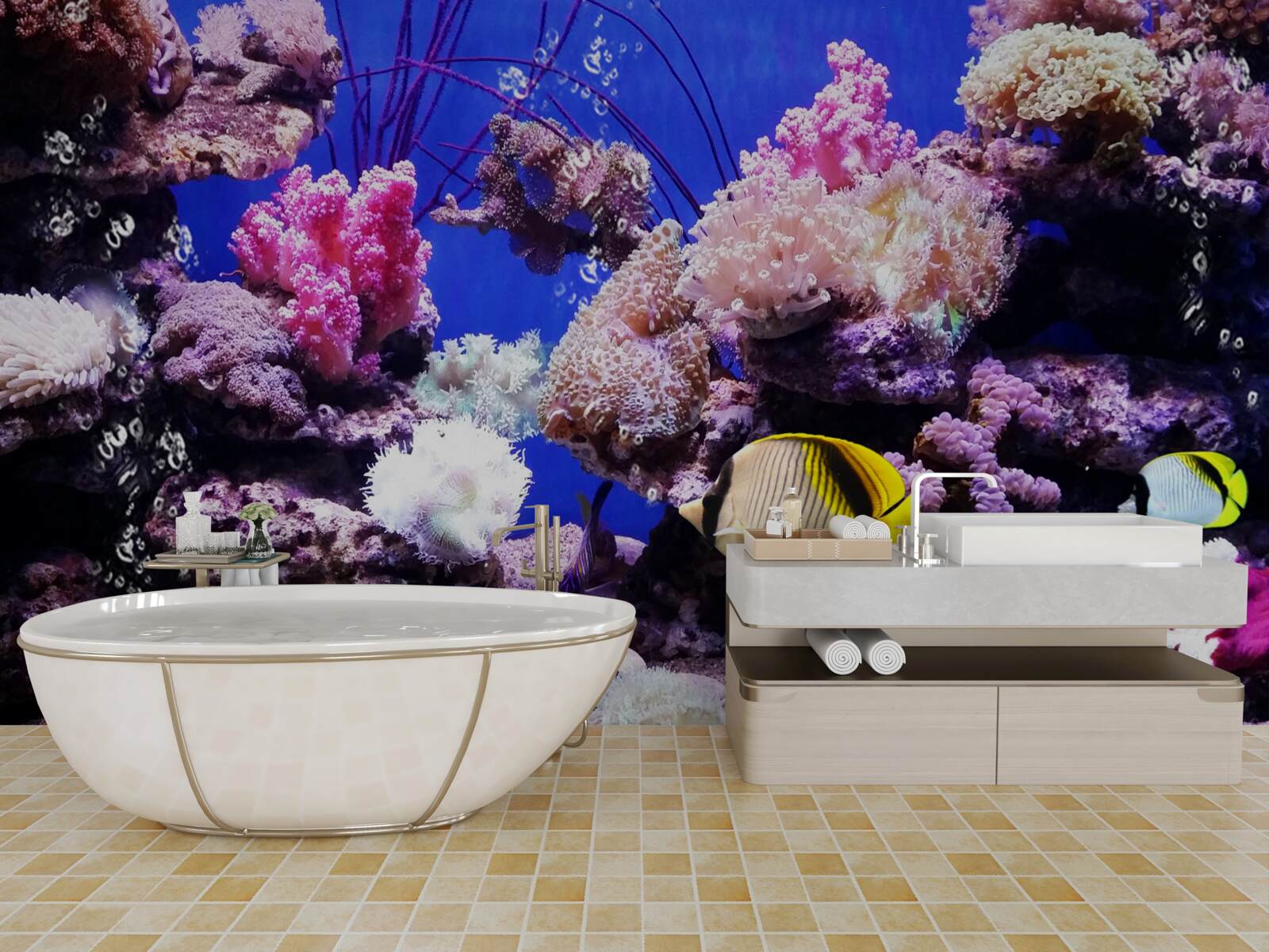 Papier peint légende de la mer