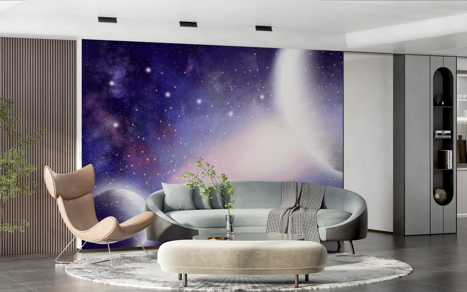 Papier peint le ciel resplendissant de beauté