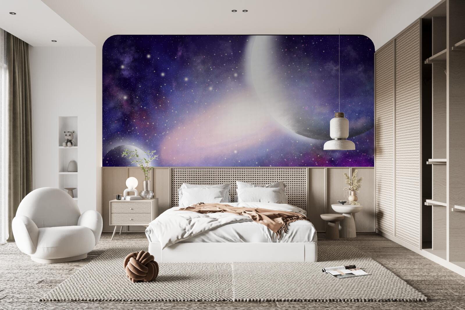 Papier peint le ciel resplendissant de beauté