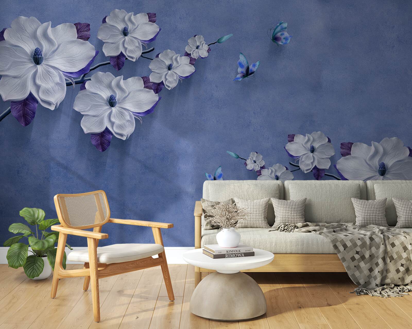 Papier peint fond élégant de la provence