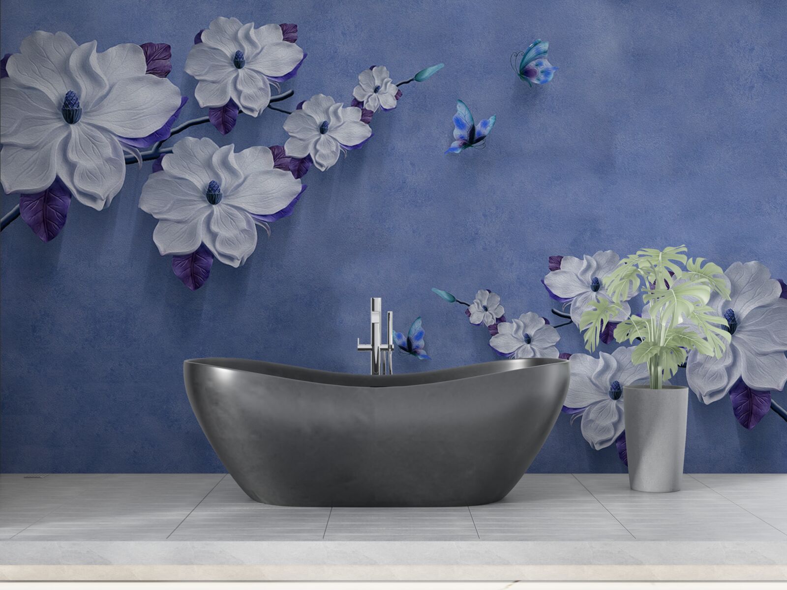 Papier peint fond élégant de la provence