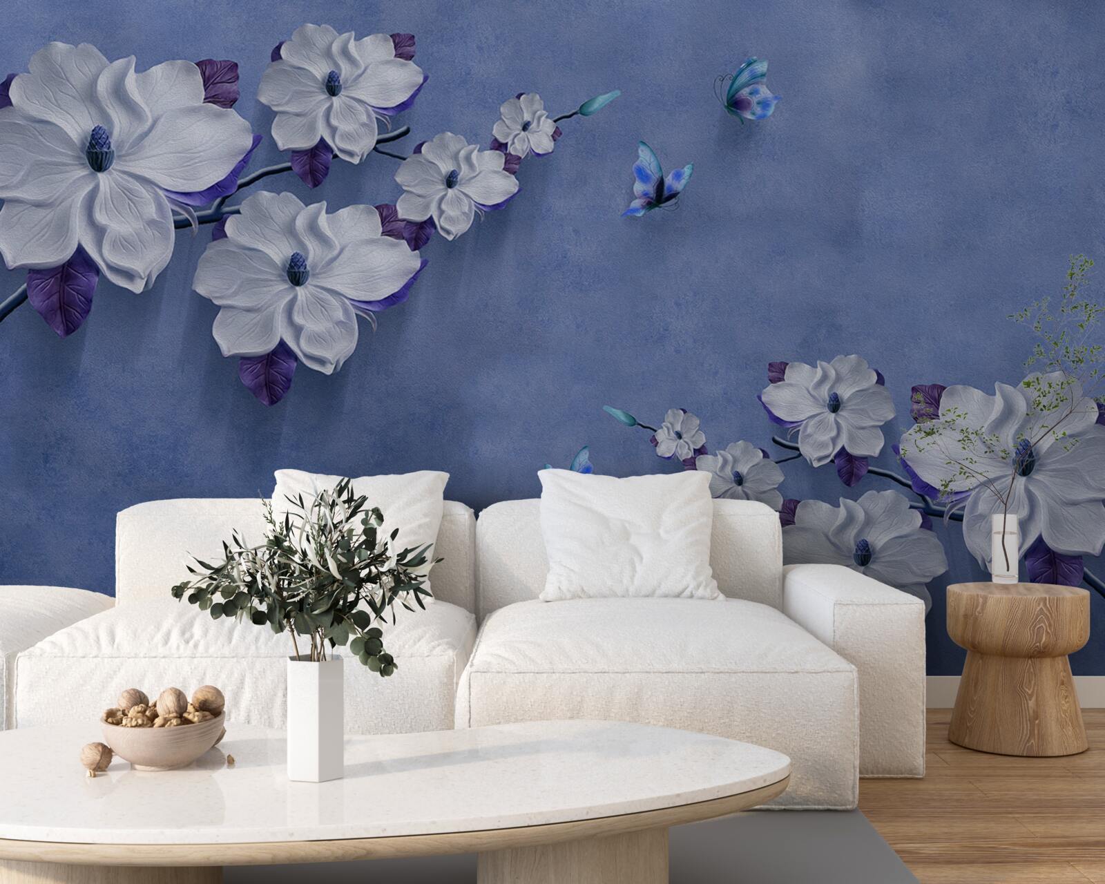 Papier peint fond élégant de la provence