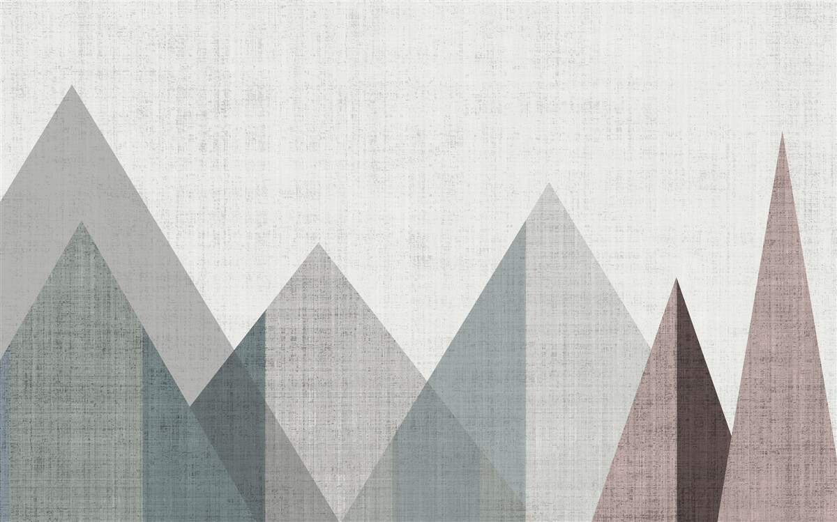 Papier peint les pics et les sommets sont plongés dans le froid