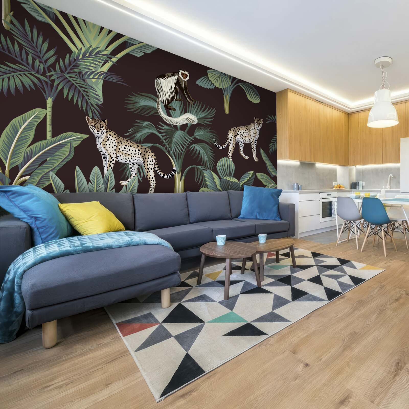 Papier peint résidents permanents des forêts tropicales