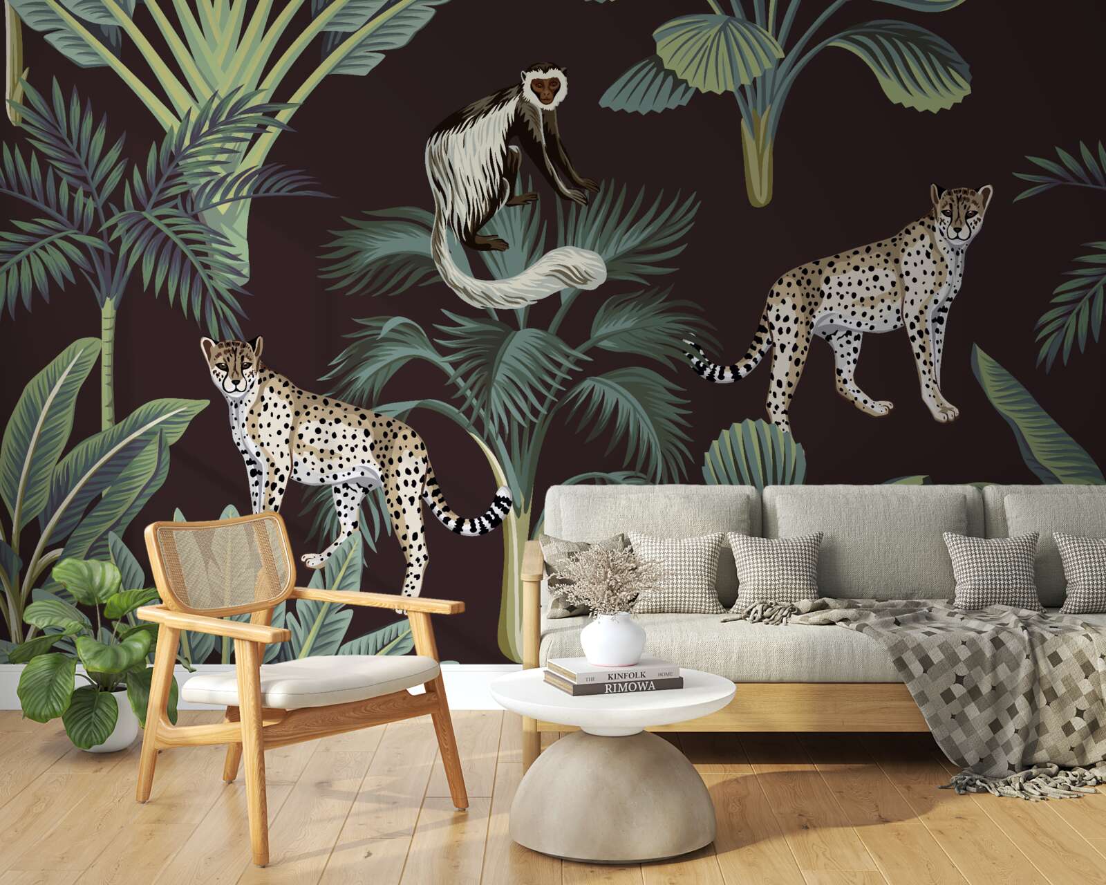 Papier peint résidents permanents des forêts tropicales