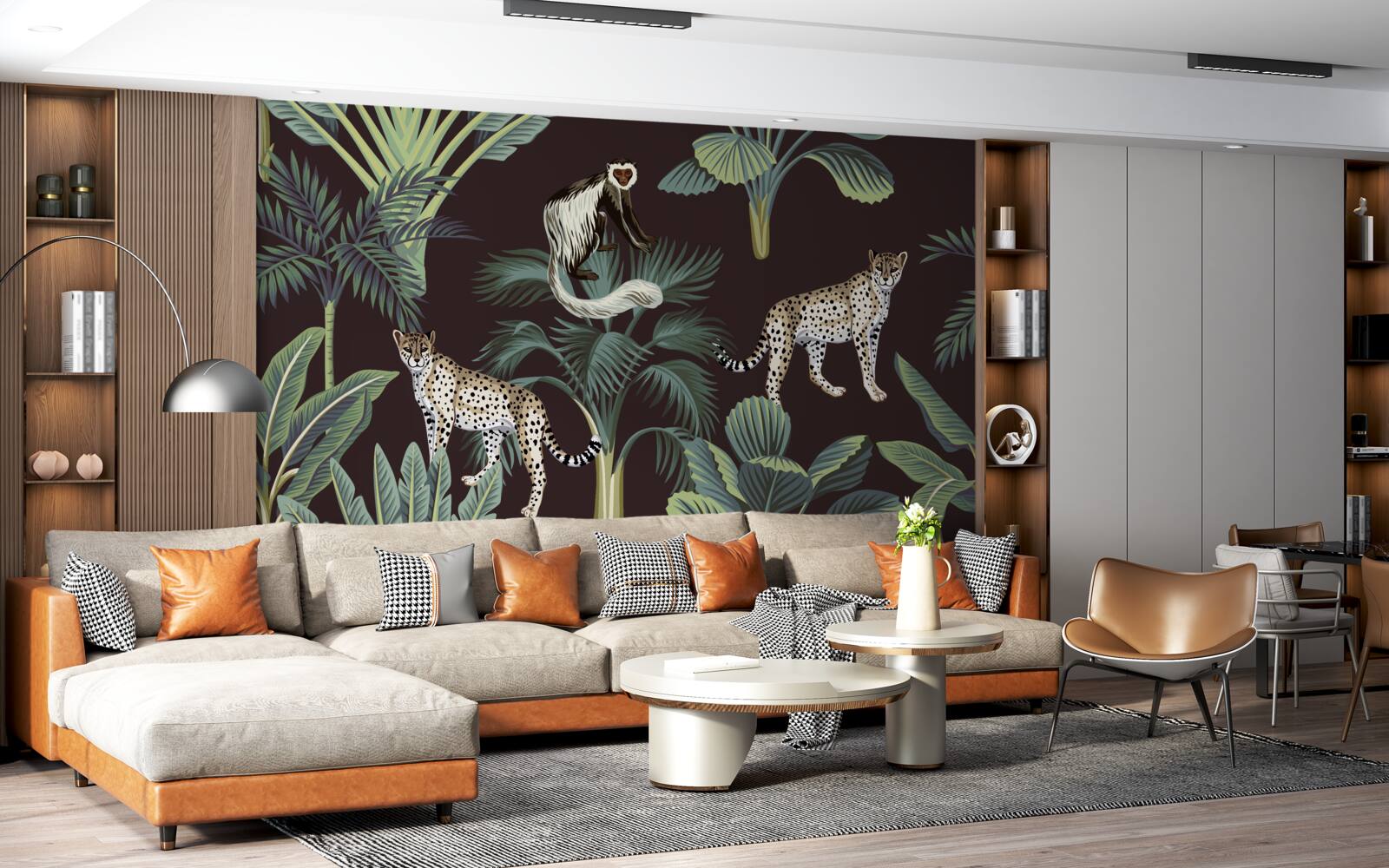 Papier peint résidents permanents des forêts tropicales