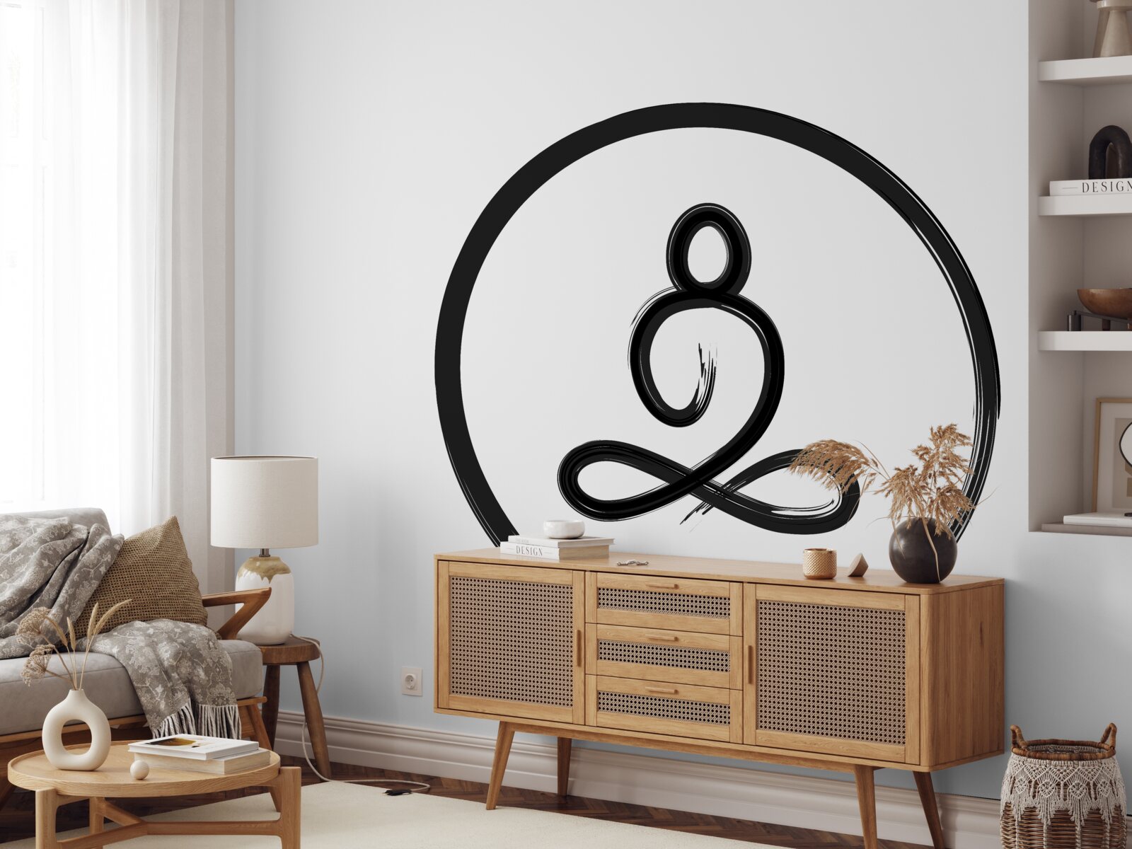 Papier peint le bouddha en état de zen