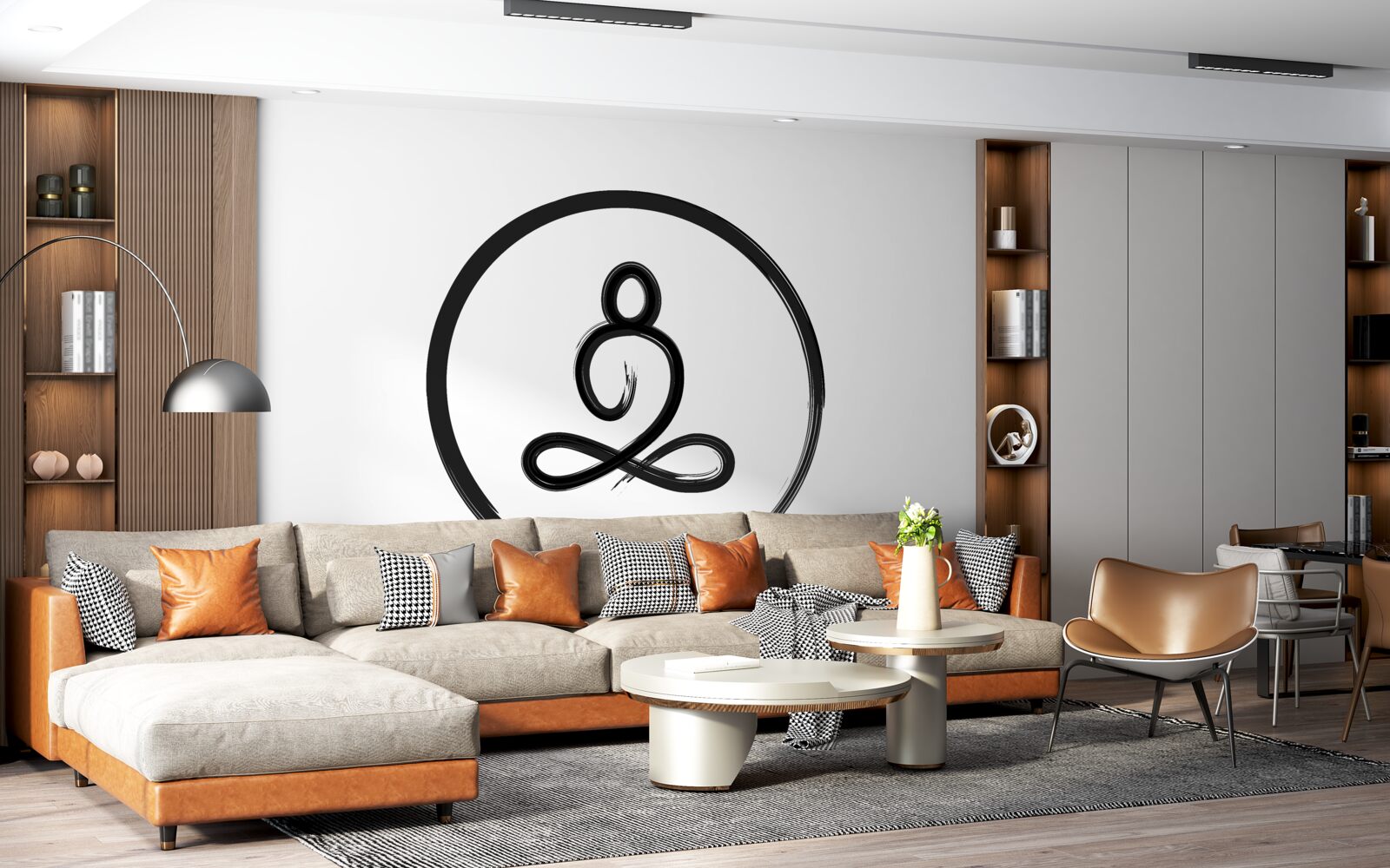 Papier peint le bouddha en état de zen