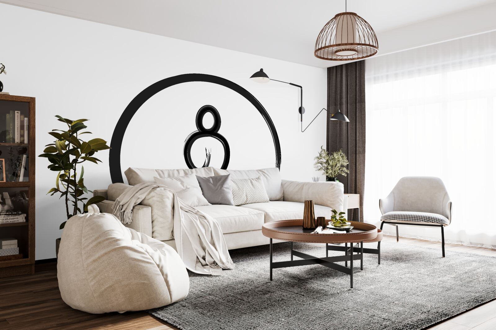 Papier peint le bouddha en état de zen