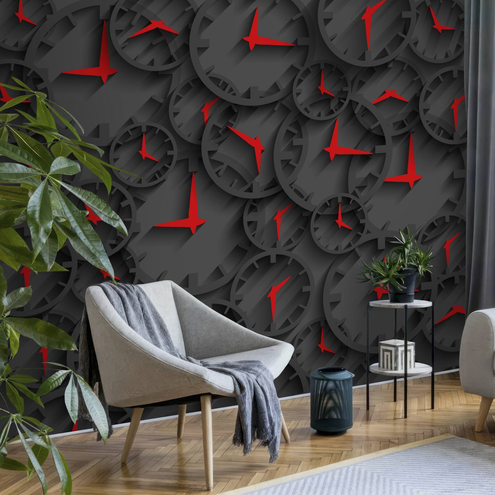 Papier peint timespies avec des indicateurs ruby