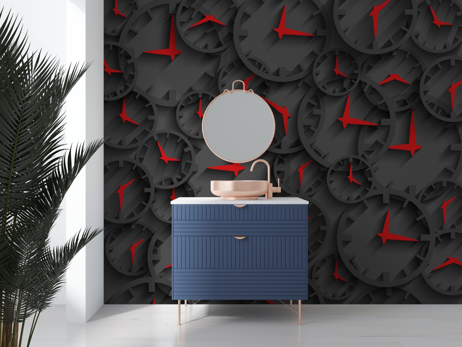 Papier peint timespies avec des indicateurs ruby