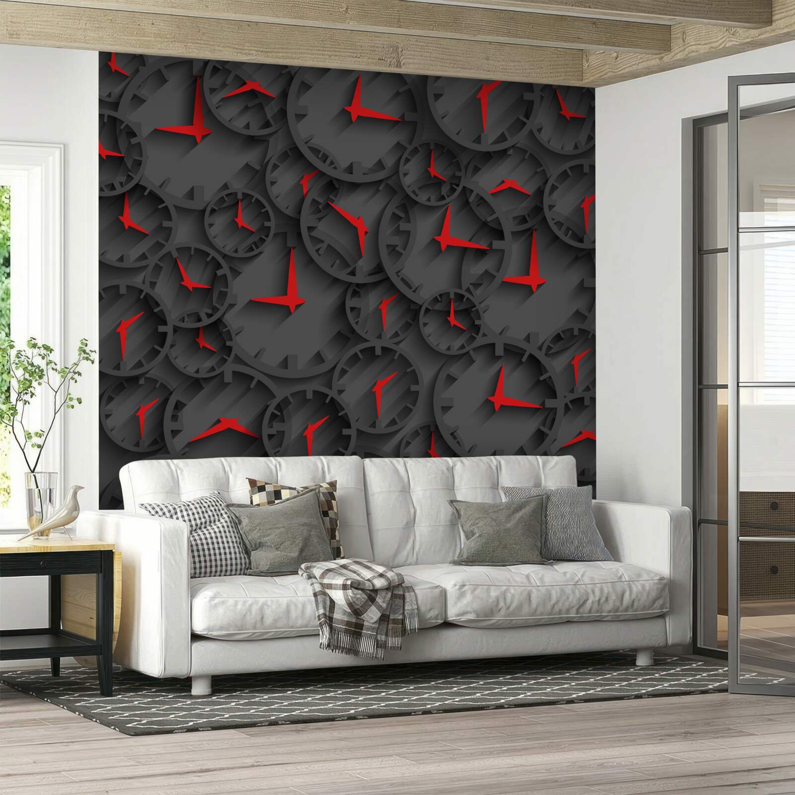 Papier peint timespies avec des indicateurs ruby