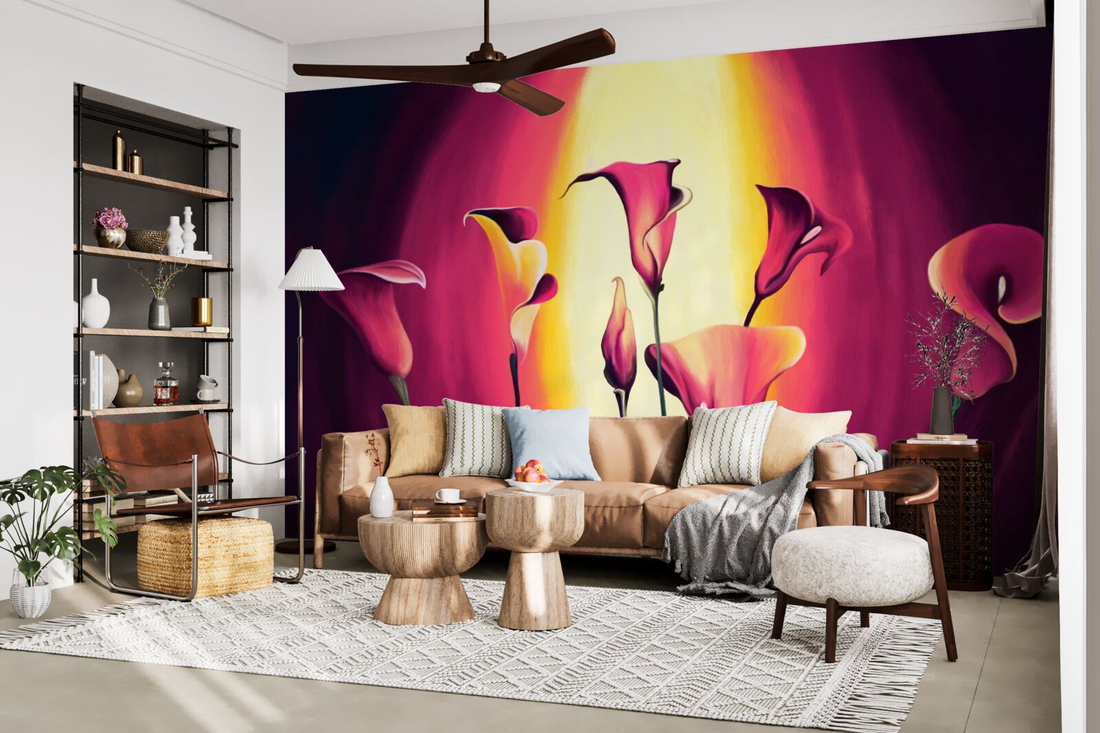 Papier peint des callias d'une incroyable beauté