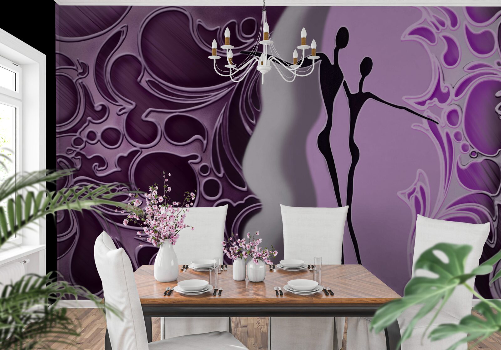 Papier peint l'excitation de l'amour dans les eaux