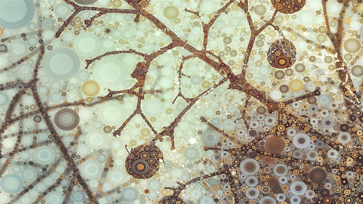 Papier peint un matin d'hiver minimaliste