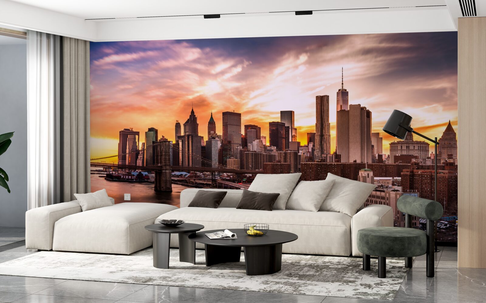 Papier peint commander à amber over brooklyn