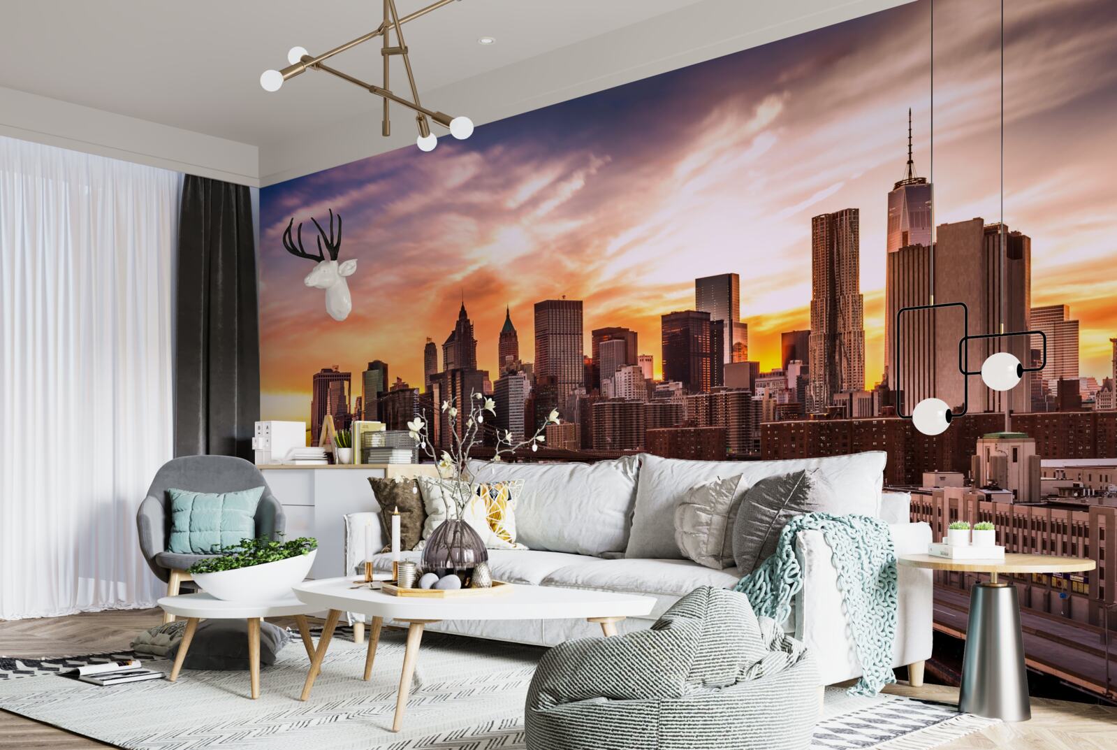 Papier peint commander à amber over brooklyn