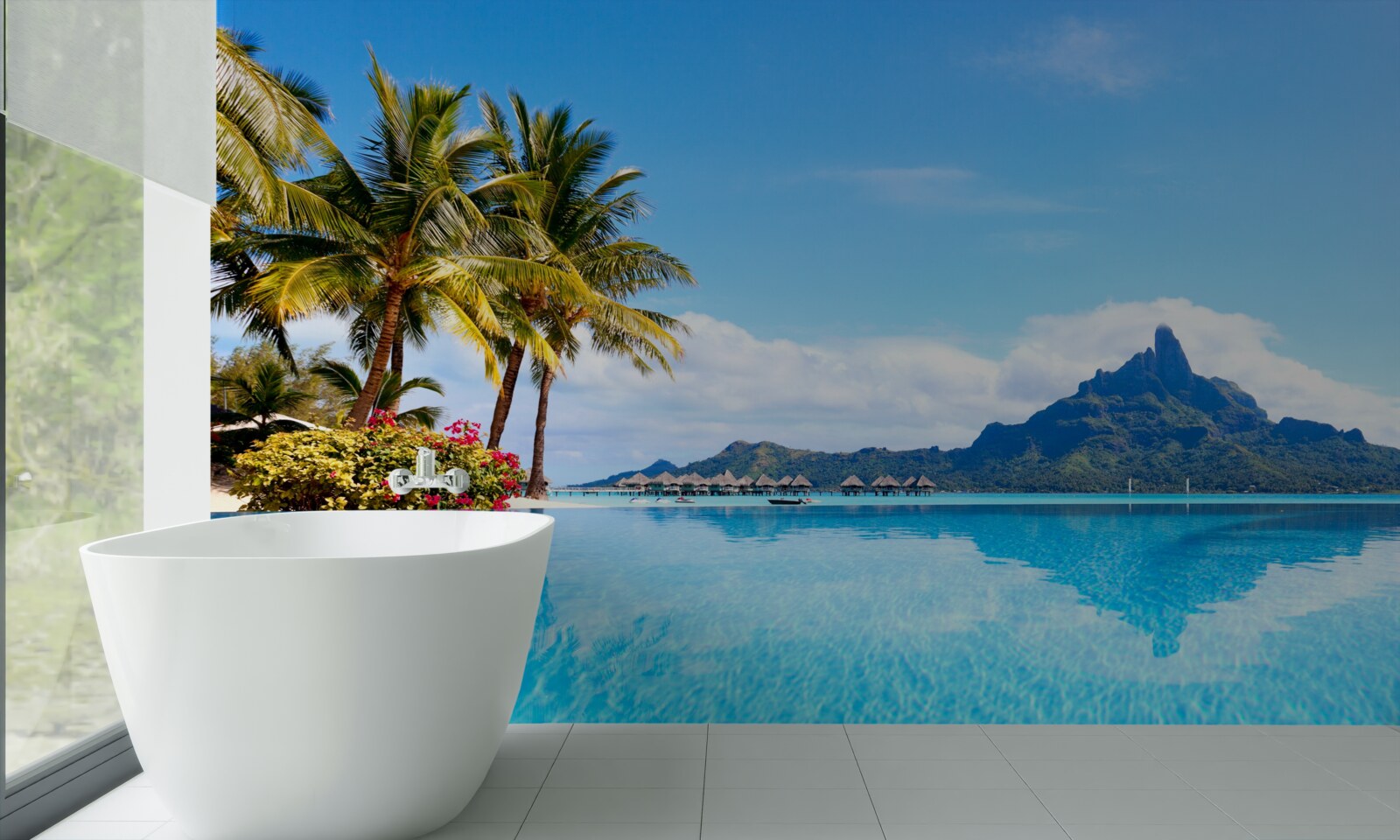 Papier peint la paix de l'esprit dans la demeure de la félicité céleste