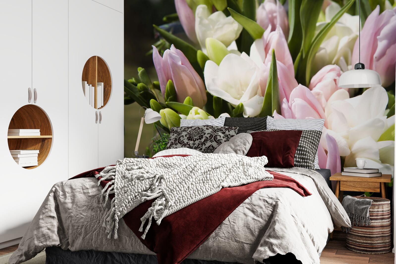 Papier peint kit flore de printemps