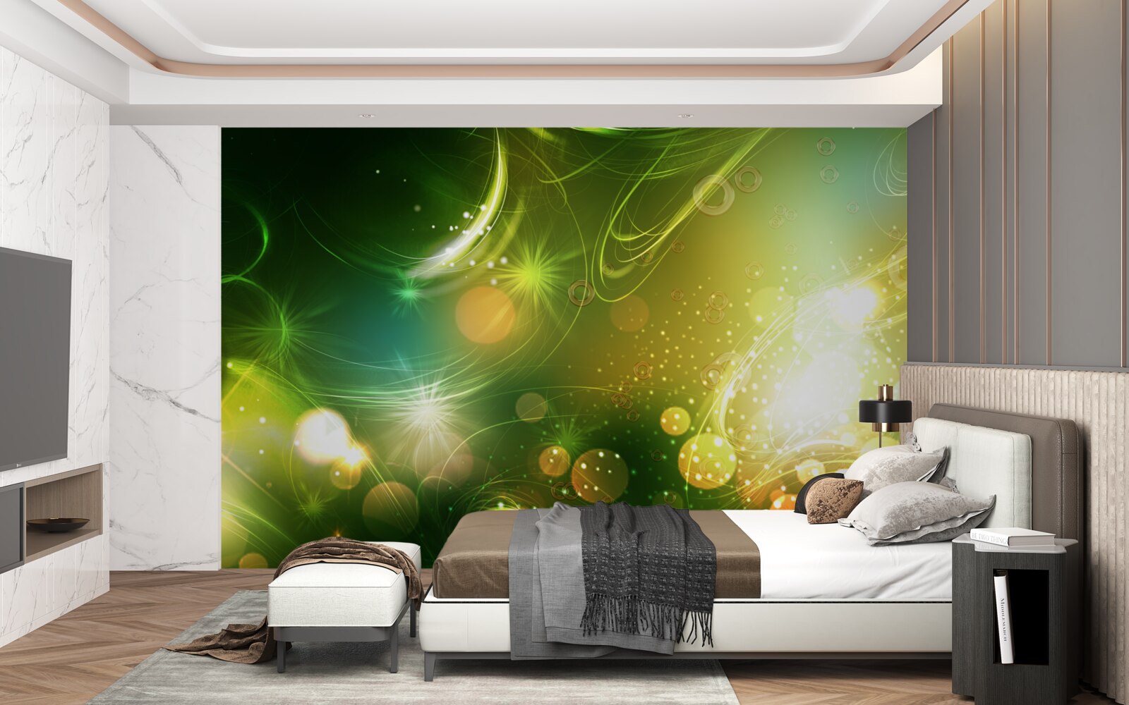 Papier peint galaxies et planètes