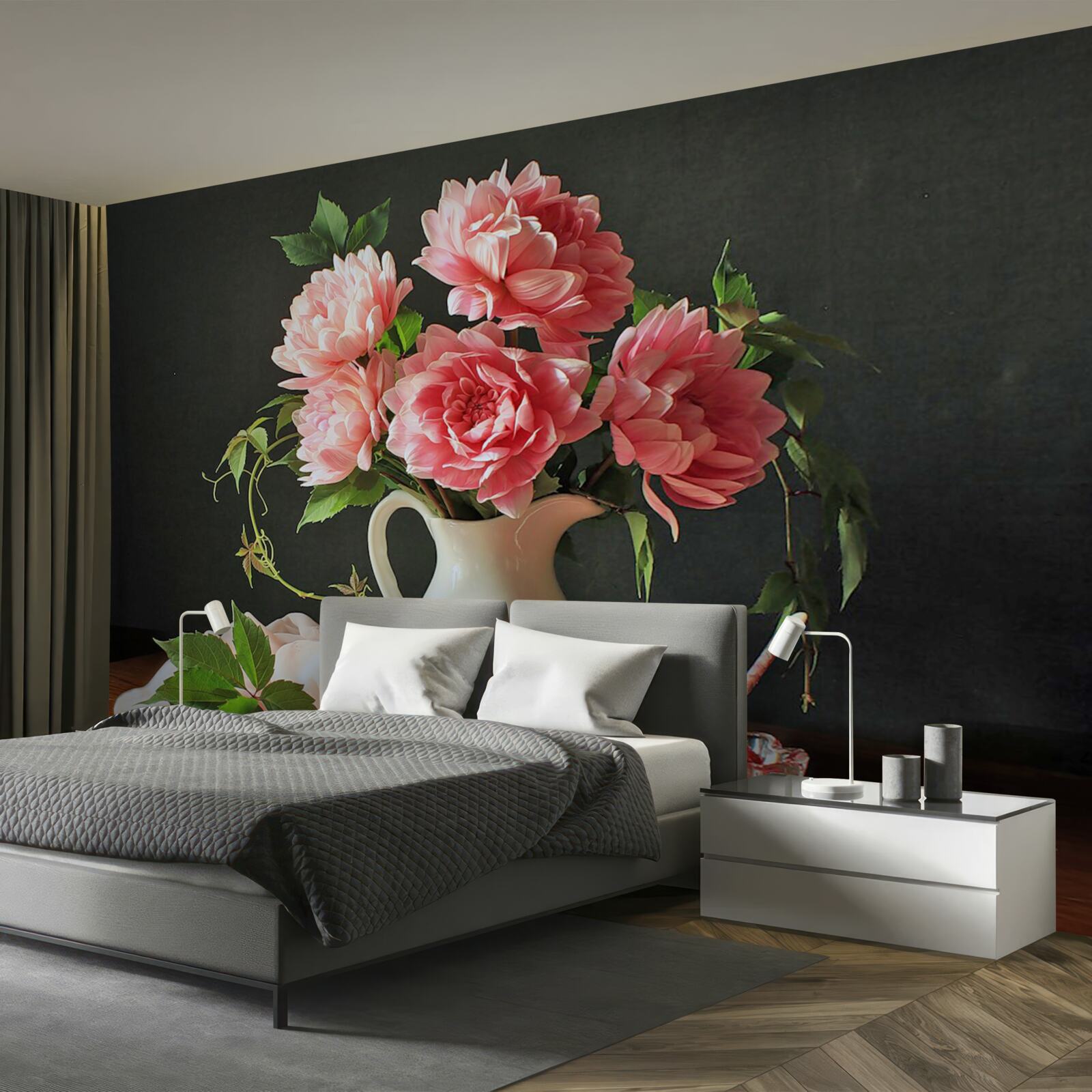 Papier peint Bouquet vivant dans une nature morte